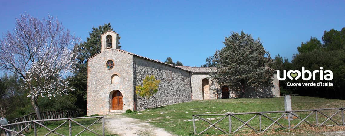 Stage 3 Way of the Protomartyrs pilgrimage in Umbria, Italy. Church of San Michele Arcangelo Narni Italy
