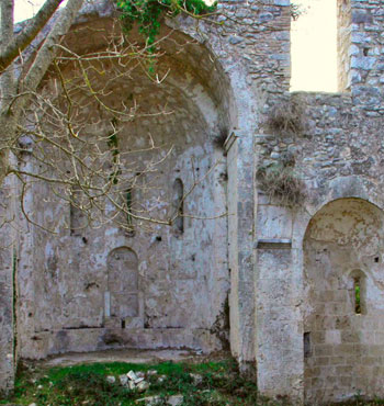 Tappa1 da Terni a Stroncone - Abbazia di San Benedetto in Fundis. Cammino dei Protomartiri Francescani, Terni, Umbria, Italia
